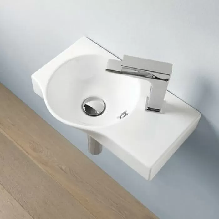 Керамическая раковина 43 см Artceram Lavamani, white glossy (LML001 01;00) Керамическая раковина 43 см Artceram Lavamani, white glossy (LML001 01;00)