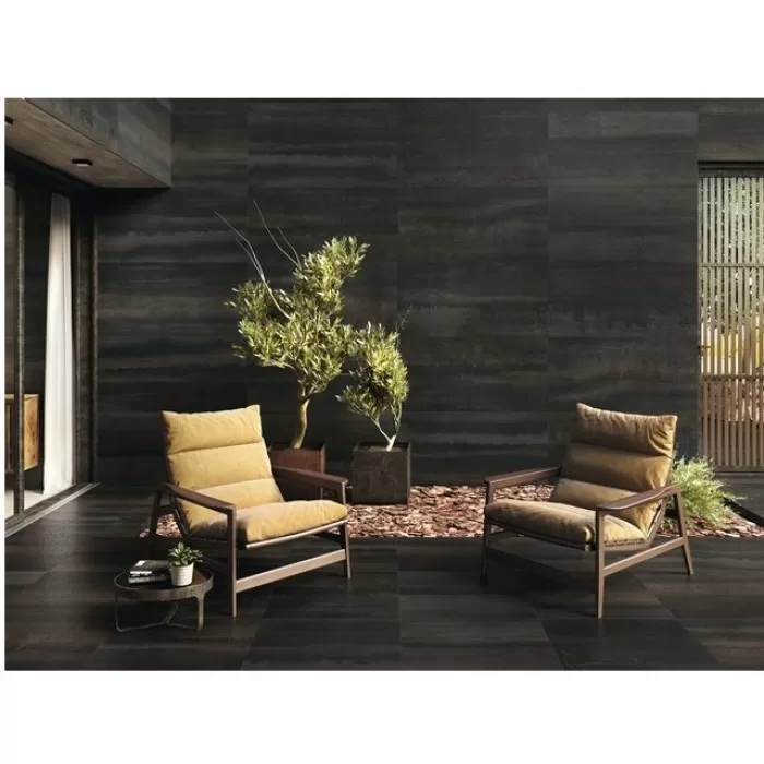 Керамогранит Baldocer Iron Black Lapado 11×1200×600
