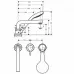 Смеситель для ванны Hansgrohe Talis S 72416000