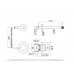 Смеситель для раковины Paffoni Light LIG007CR70