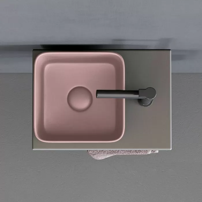 Раковина накладная 25 см Cielo Shui Comfort Minimo