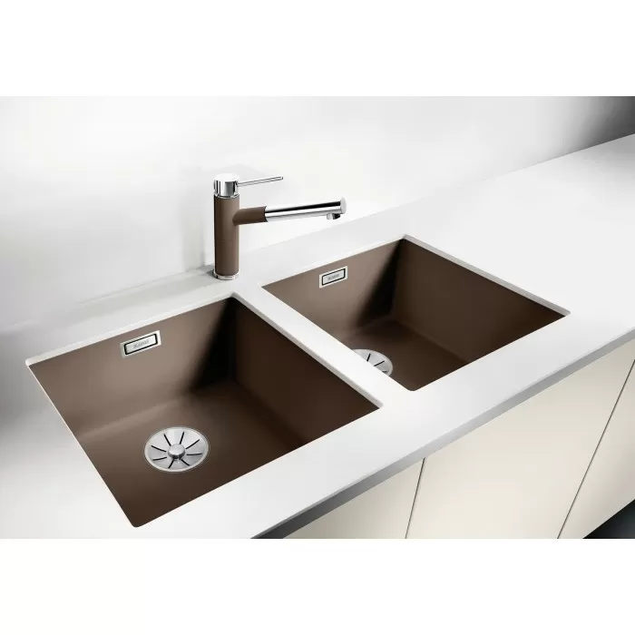 Мойка для кухни Blanco Subline 400-U кофе 523431