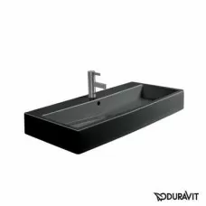 Керамическая раковина 70 см Duravit Vero, черная 0454700827