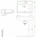 Керамическая раковина 65 см Artceram Quadro, white glossy (QUL003 01;00)