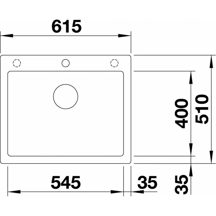 Мойка для кухни Blanco Pleon 6 черный  525953