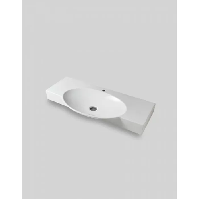 Керамическая раковина 85 см Artceram Swing, white glossy (SWL001 01;00)