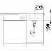 Мойка для кухни Blanco Zia 45 S Compact белый 524725