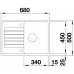 Мойка для кухни Blanco Zia 45 S Compact белый 524725