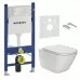 Инсталляция GEBERIT Duofix 458.126.00.1 + унитаз ROCA Gap A34H470000 с сиденьем SoftClose