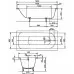 Kaldewei Saniform Plus 160x75 (112500010001)
