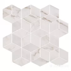 Декор Opoczno Carrara Pulpis Mosaic White 28x29,7 см