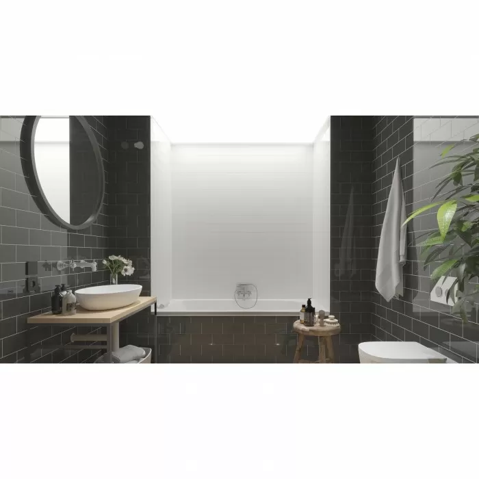 Плитка GOLDEN TILE METROTILES Plane белый 460011
