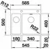 Мойка для кухни Blanco Andano 340/180-IF/A  525247
