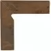 Клинкер Paradyz SEMIR BEIGE COKOL 2 EL.-PRAWY