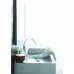 Керамическая раковина 91 см Simas Frozen U 90