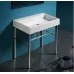 Керамическая раковина 91 см Simas Frozen U 90