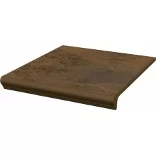 Сходинка з капіносом пряма Semir Beige 30x33 код 0083 Ceramika Paradyz