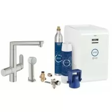 Смеситель со стартовым комплектом GROHE Blue Home K7 Professional 31355DC1