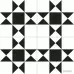 Напольная плитка Dual Gres Chic CARDIFF WHITE 10×450×450