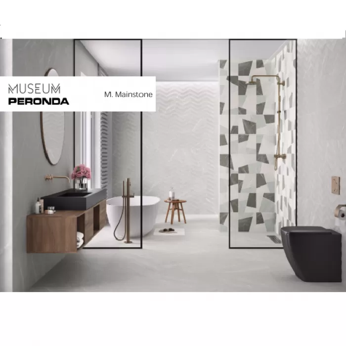 Керамогранит Плитка PERONDA M.MAINSTONE MAINSTONE CLOUD NT/90X90/C/R 10×900×900 под камень