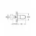 Grohe Grohtherm 1000 Накладная панель скрытой вентильной головки (19981000)