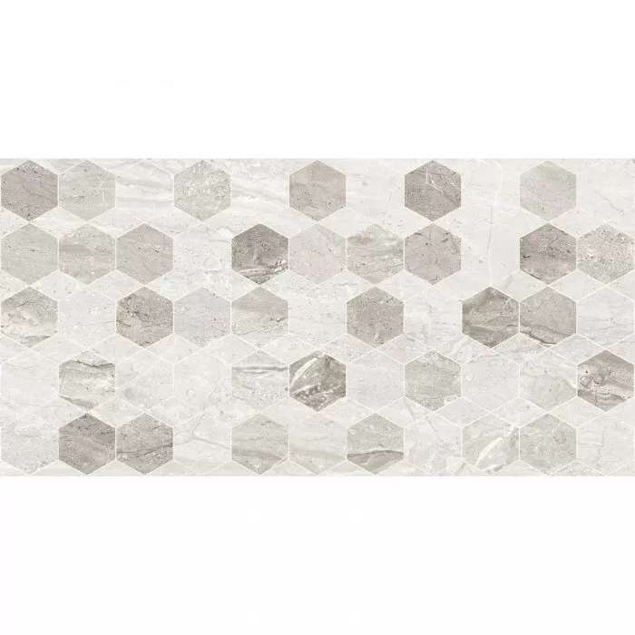 Плитка GOLDEN TILE MARMO MILANO Hexagon 8МG151 под мрамор Плитка GOLDEN TILE MARMO MILANO Hexagon 8МG151 под мрамор