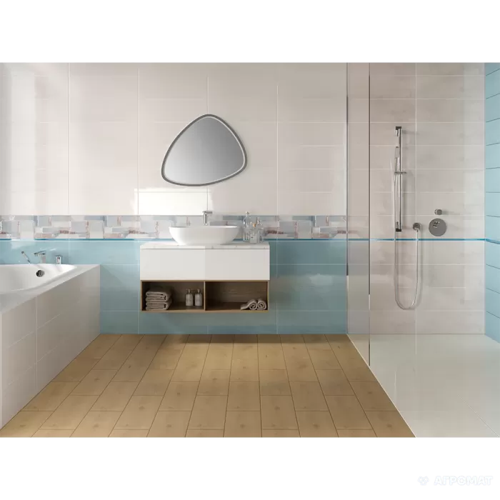 Плитка Cersanit Samira GREY STRUCTURE 9×600×200 под бетон