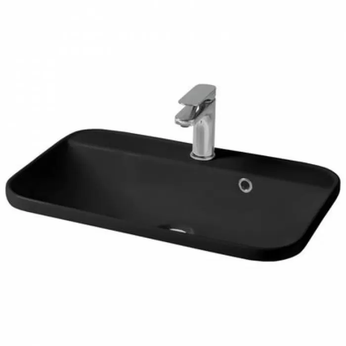Керамическая раковина 60 см Artceram Gio Evolution, black glossy (GIL007 03;00) Керамическая раковина 60 см Artceram Gio Evolution, black glossy (GIL007 03;00)