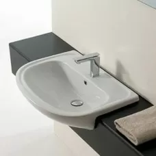 Керамическая раковина 66 см Artceram Apollo, white glossy (APL001 01;00)