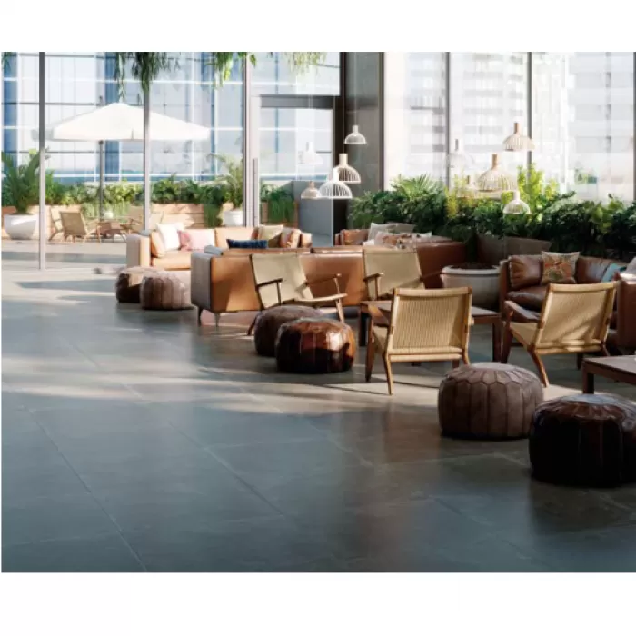 Керамогранит PORCELANOSA (VENIS) VERBIER DARK PV 120X120(A) 11×1200×1200 под камень