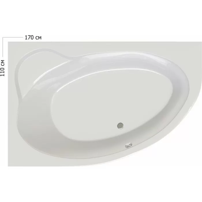 Ванна Ravak ASYMMETRIC II 150 L CB31000000