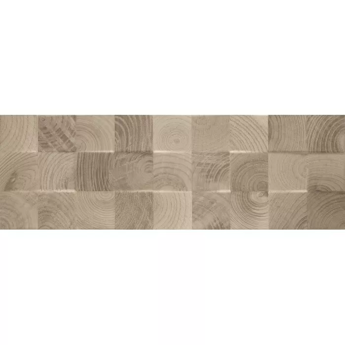 Плитка Paradyz DAIKIRI BROWN SCIANA WOOD KOSTKI STRUKTURA REKT.  под дерево