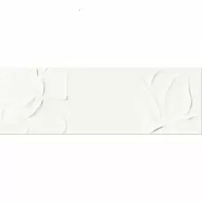 Плитка Opoczno STRUCTURE PATTERN WHITE FLOWER STRUCTURE 10×750×250 для ванной и кухни