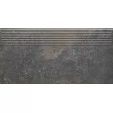 Сходинка пряма Viano Antracite 30x60 код 0513 Ceramika Paradyz