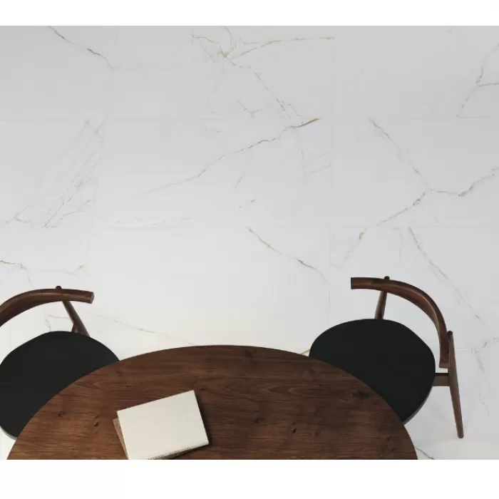 Керамогранит PERONDA DUAL WHITE SP/100X100/R 8×1000×1000 под мрамор