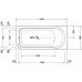 Esplanade ванна асимметричная 190 см 700282000000000 в интернет-магазине «Estet Room»