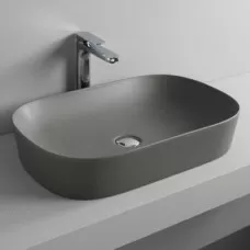 Керамическая раковина 65 см Artceram Ghost, grey olive (GHL002 15;00)