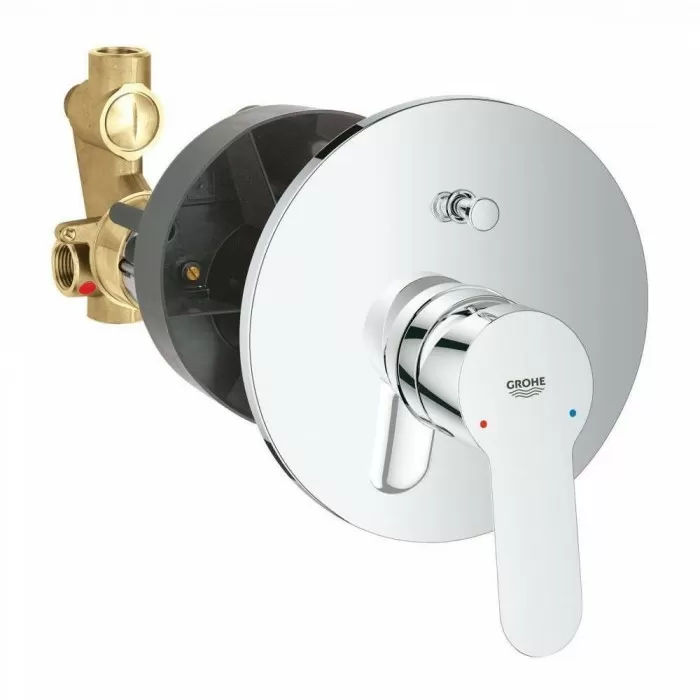 Grohe BauEdge Смеситель однорычажный для ванны (29079000) Grohe BauEdge Смеситель однорычажный для ванны (29079000)
