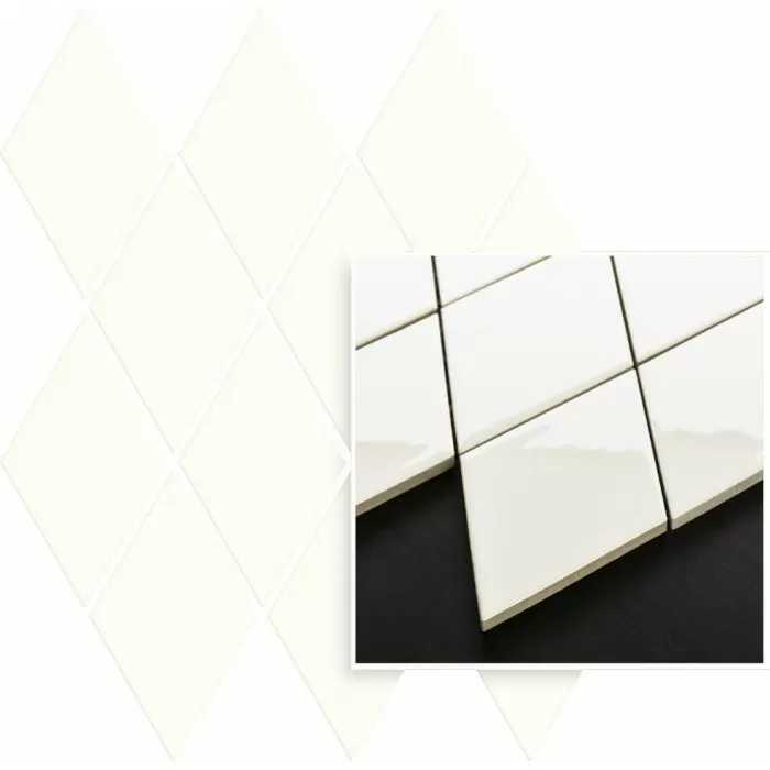 Плитка Paradyz UNIWERSALNA MOZAIKA BIANCO ROMB PILLOW