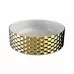 Керамическая раковина 40 см Artceram Esagono, white glossy/gold bicolor (OSL013 01;56)