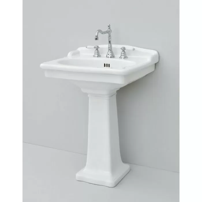 Керамическая раковина 68 см Artceram Hermitage, white glossy (HEL002 01;00)