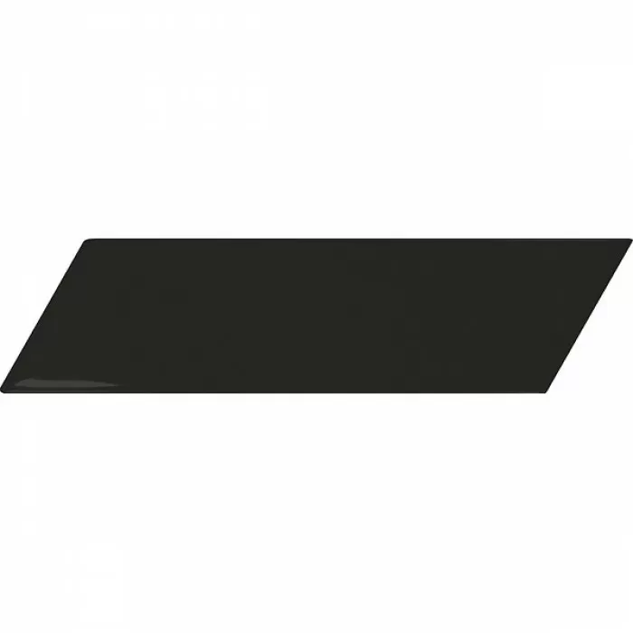 Плитка EQUIPE CERAMICAS 23357 CHEVRON WALL BLACK MATT left