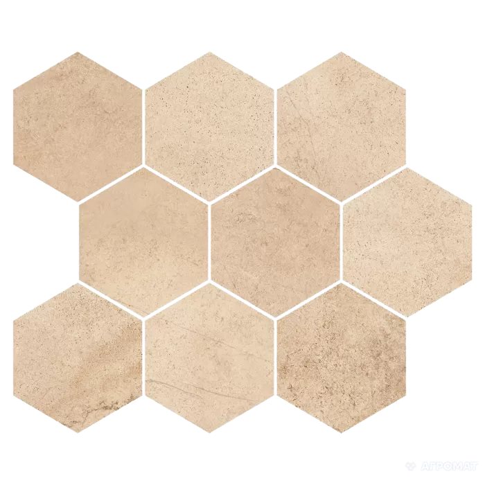 Плитка Opoczno Sahara Desert MOSAIC HExAGON 11×337×280 Плитка Opoczno Sahara Desert MOSAIC HExAGON 11×337×280