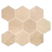 Плитка Opoczno Sahara Desert MOSAIC HExAGON 11×337×280