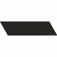 Плитка Equipe Ceramicas 23367 Chevron Wall Black Matt Right 5,2х18,6 см