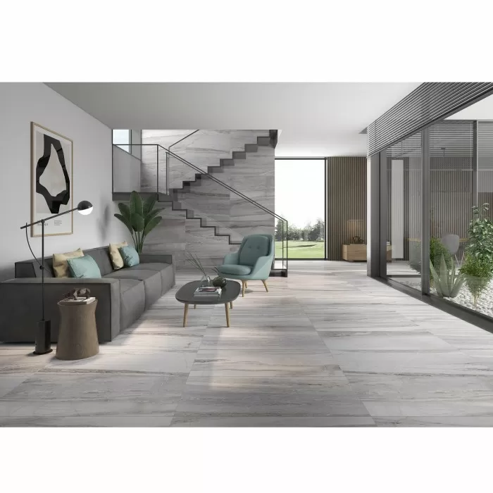 Керамогранит ARGENTA ODINE SILVER 10×1200×600 под камень