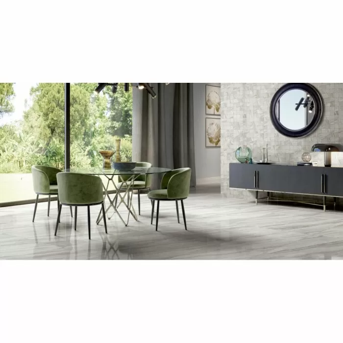 Керамогранит Керамогранит ELIOS CERAMICA MARBLE AQUA GREY LAP 10×1200×600 под мрамор