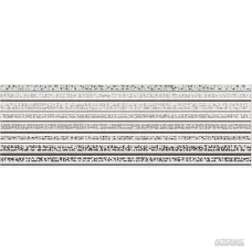 Плитка Opoczno Mirror GREY INSERTO LINES декор 10×750×250
