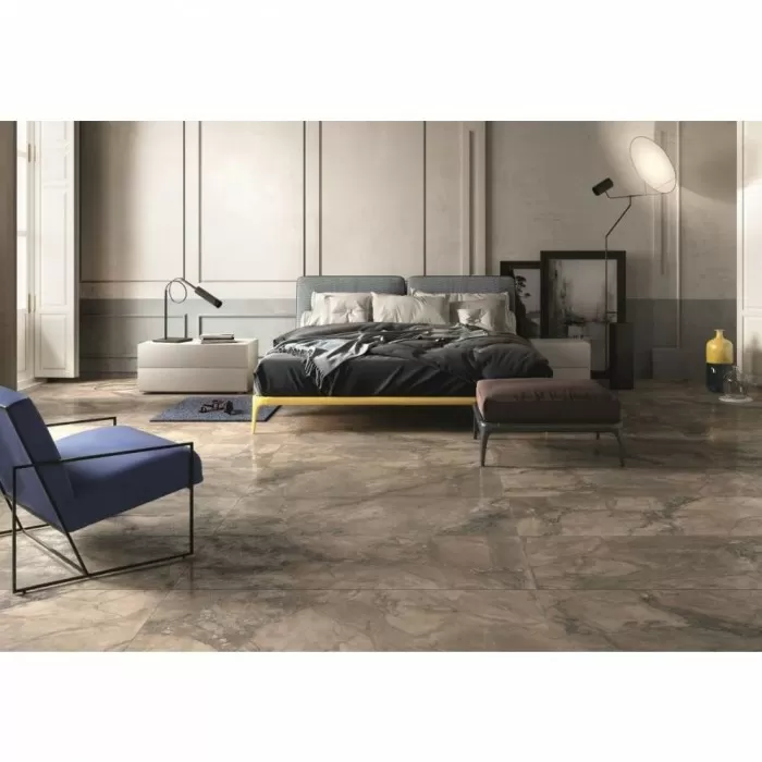 Керамогранит Ariana Epoque 0004406 BROWN LAP 9×1200×600 под мрамор