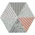 Керамогранит Rocersa NORDIC HExA MIx 3 8×230×200